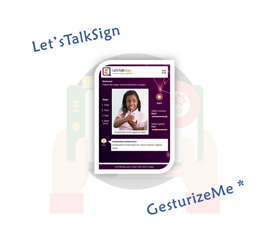 Request demo for LetsTalkSign and GesturizeMe