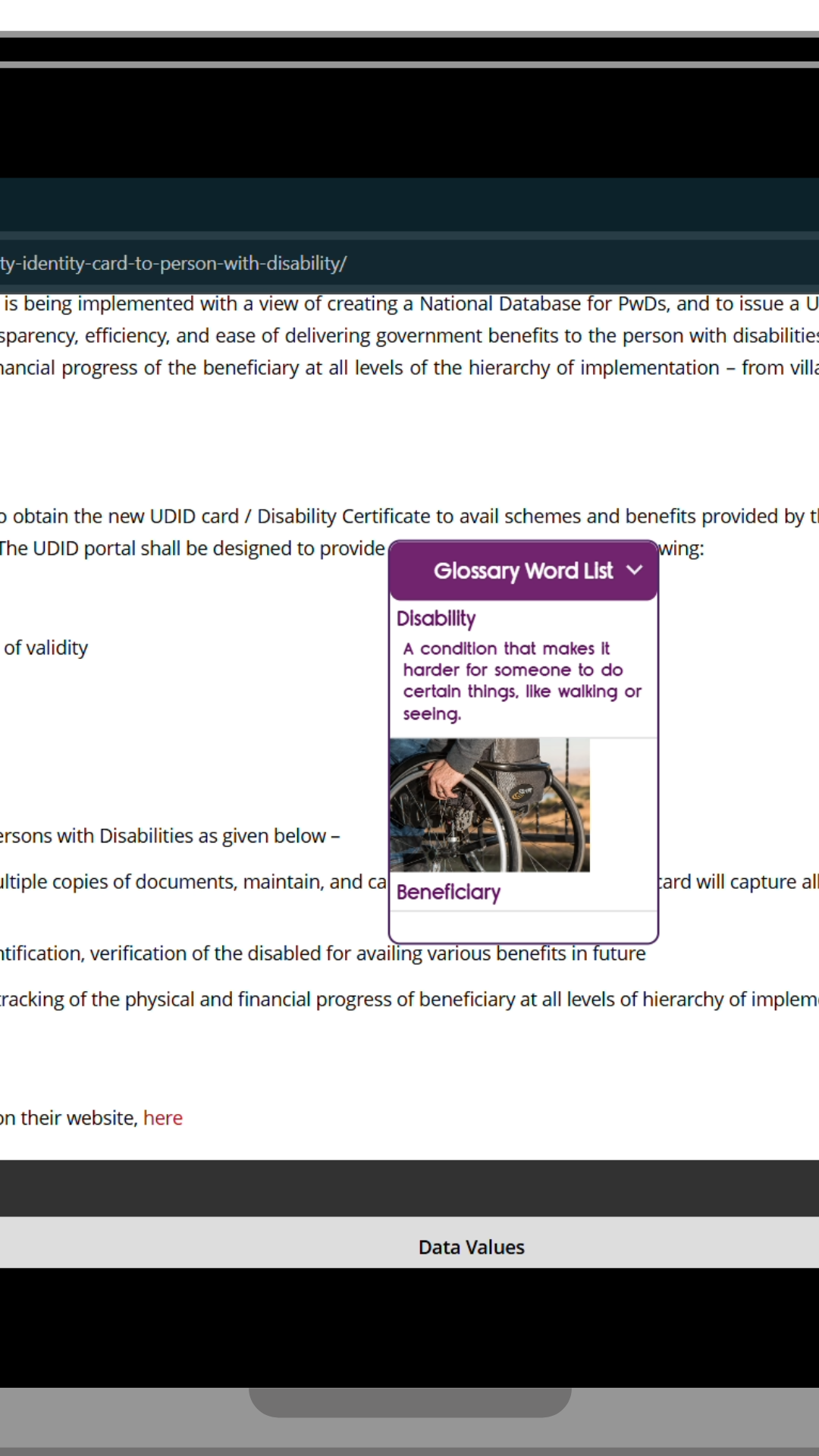 Auto-Generated Glossary