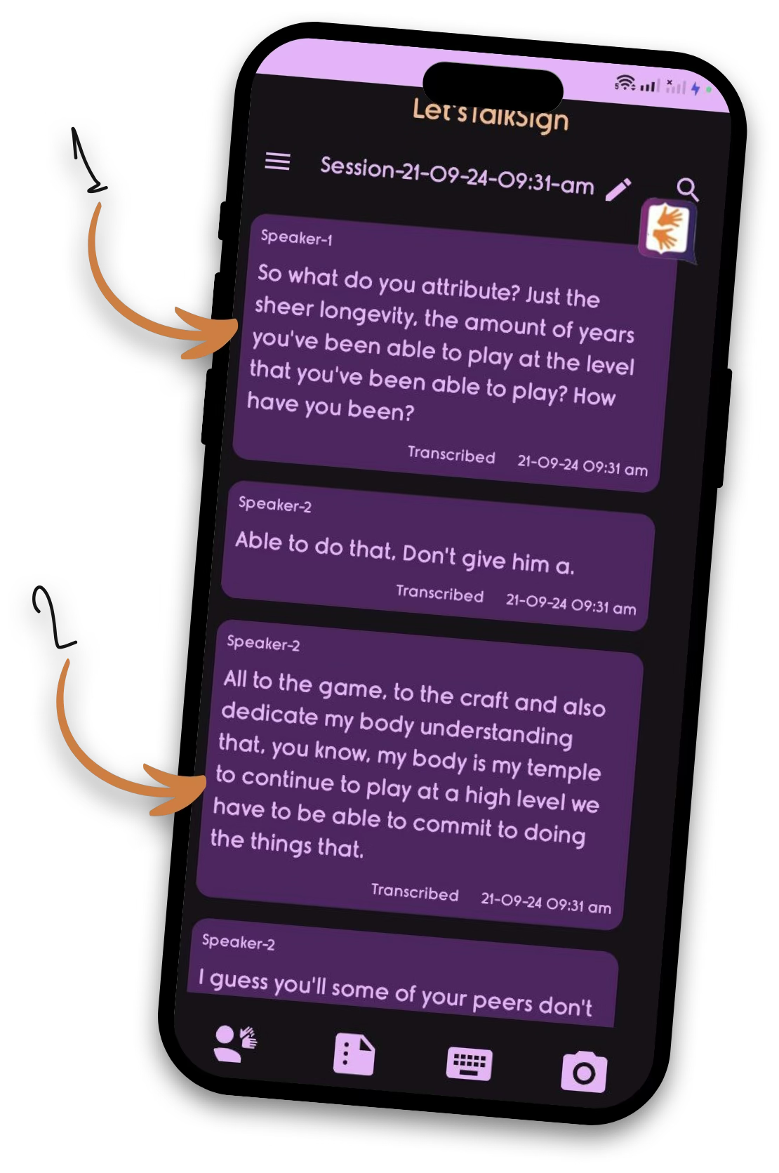 Speaker Detection