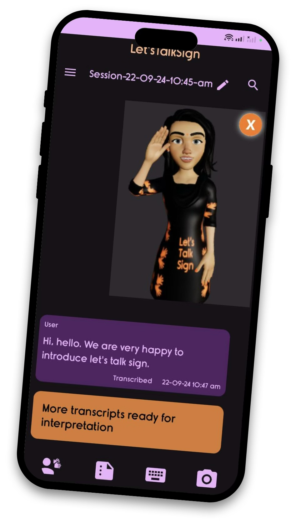 Real-Time Speech Interpretation