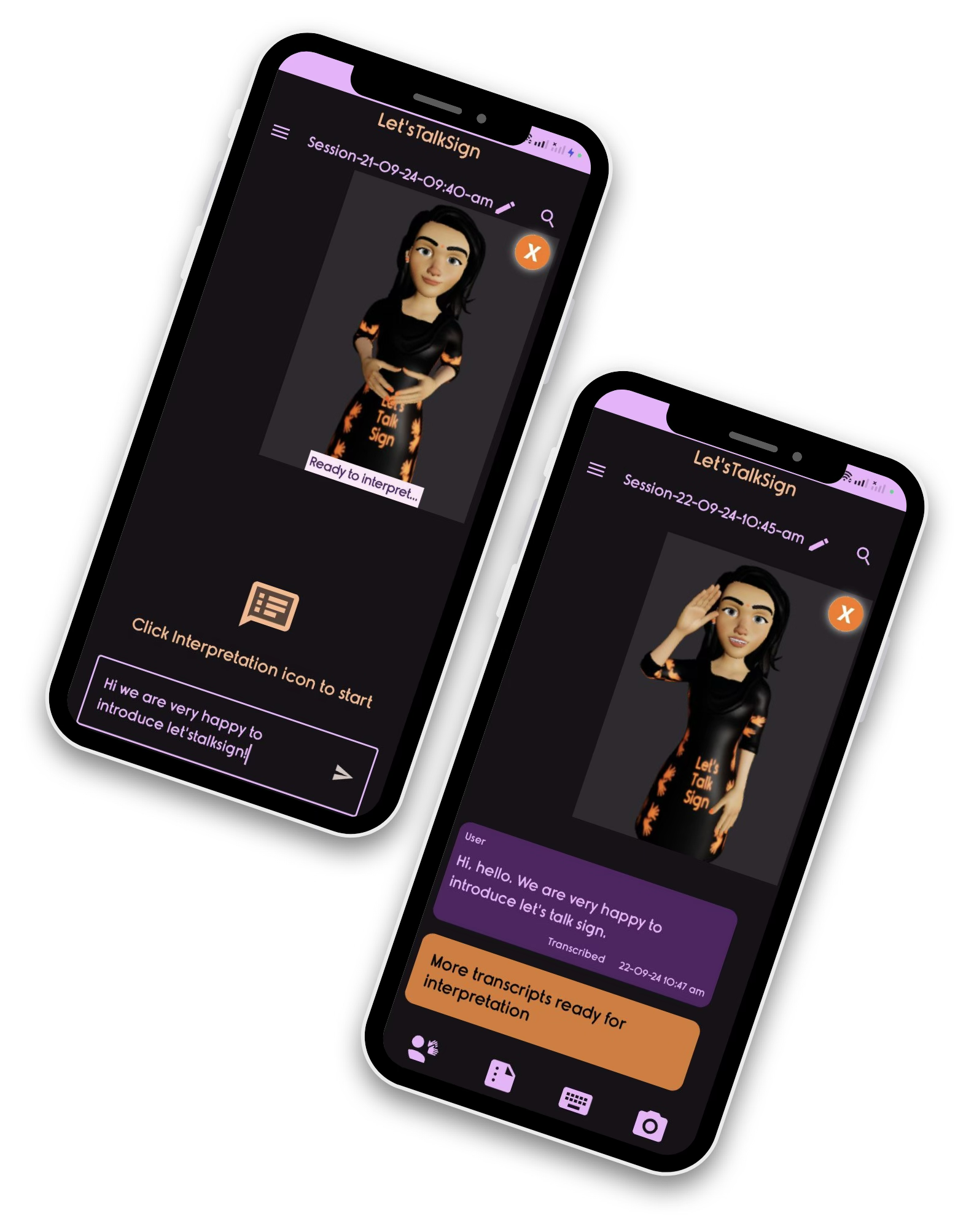 Real-Time Text Interpretation