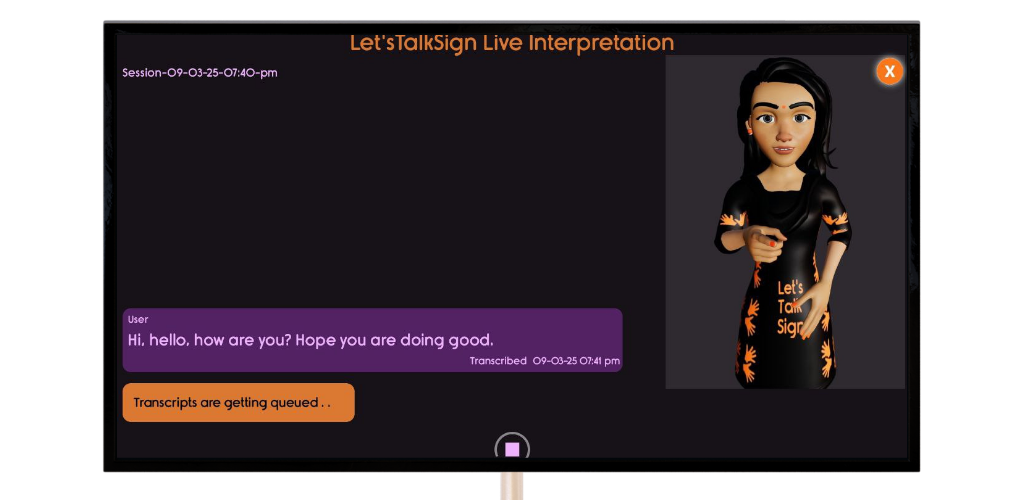 Real-Time Speech Interpretation