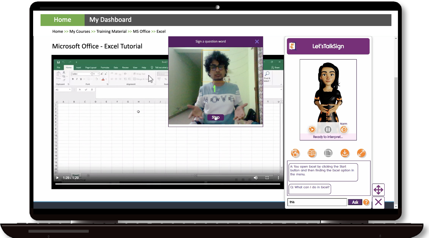 Let'sTalkSign App Screenshot