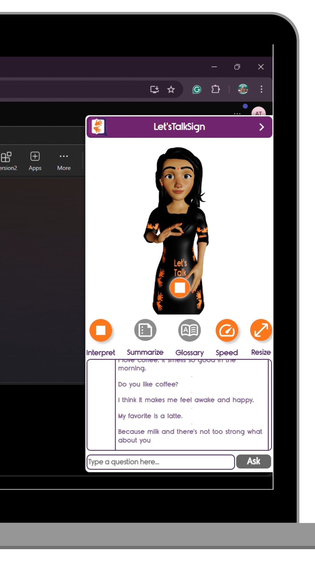 Real-Time Speech Interpretation