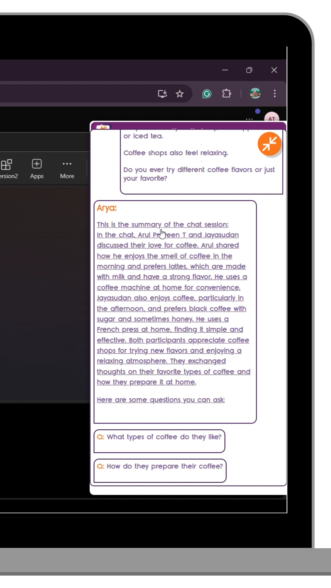 Summarization & FAQ