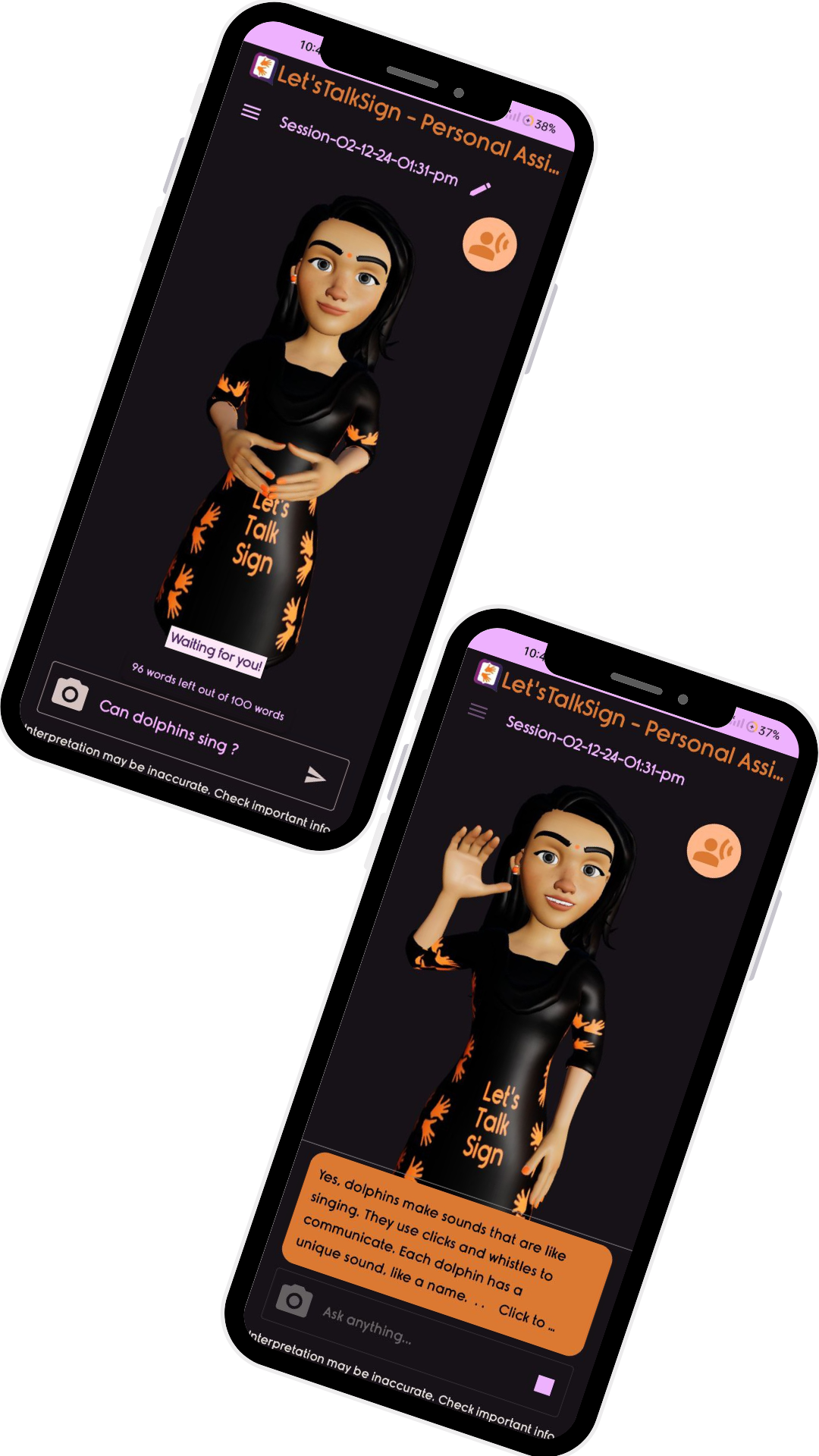 Real-Time Speech Interpretation