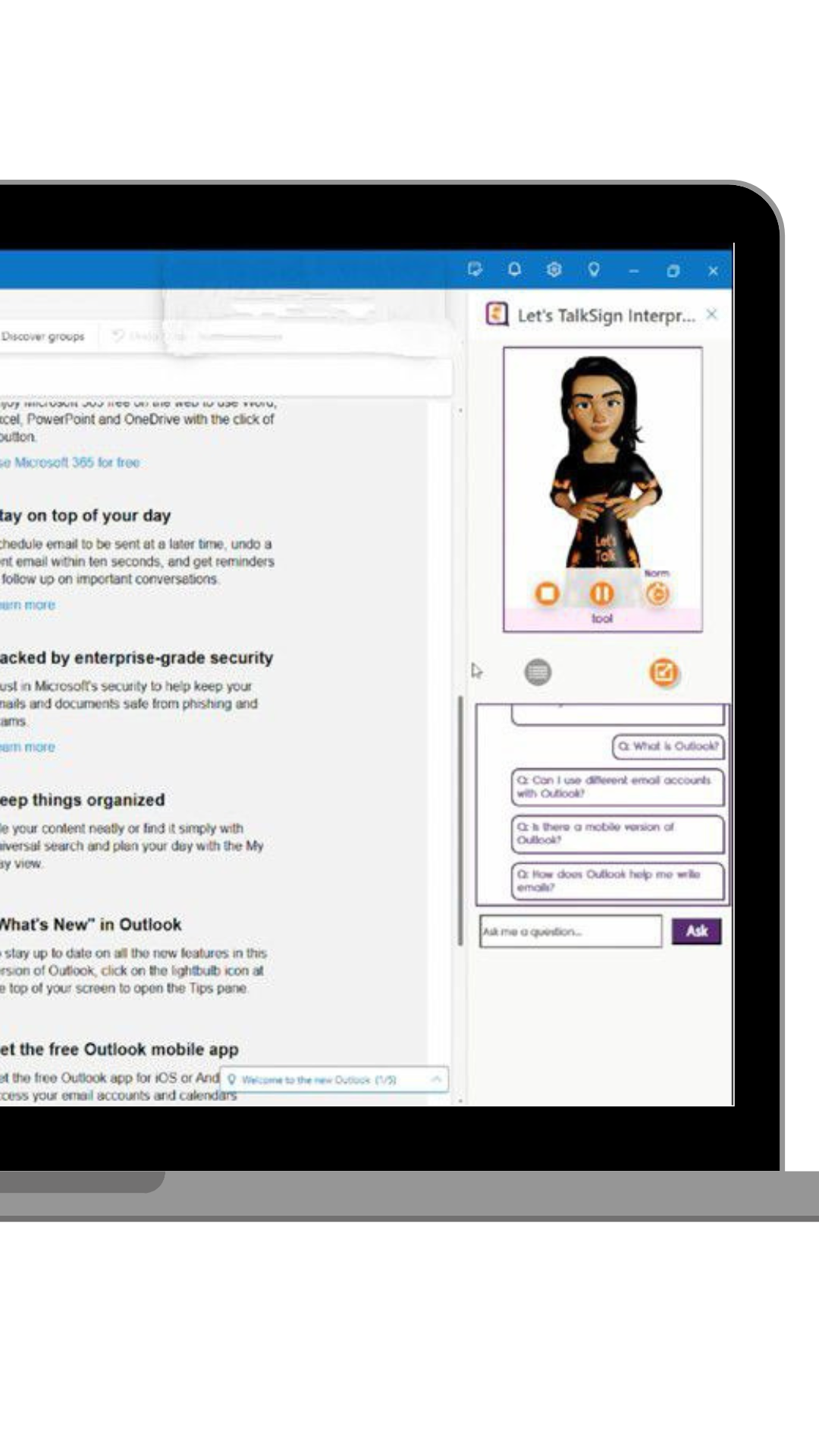 MS Outlook Integration