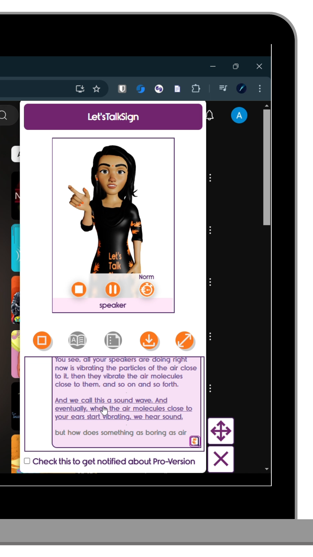 Real-Time Speech Interpretation